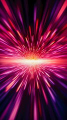 Obraz premium Abstract Backdrop, Wallpaper, Vibrant Light Streaks in Motion