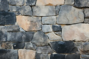 Decorative stone wall, suitable for background or stylish wallpaper