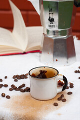 Splash de café