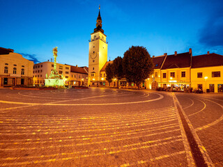 Fototapeta na wymiar Trnava historical center - the main square