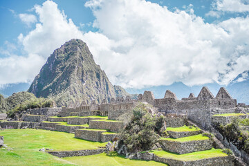 Ancient Machu Picchu: A Glorious Sunny Day in the Incan Ruins