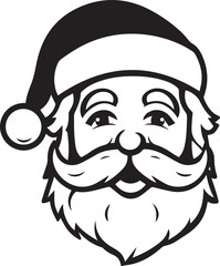 Santa Christmas Face