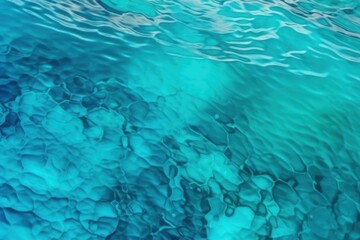 Fototapeta na wymiar Beautiful turquoise blue ocean water surface wallpaper background,wallpaper background about blue ocean 