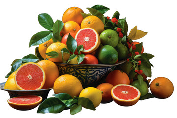 Orange fruit with green leaves on the wooden table. Home gardening. Mandarine oranges. Tangerine oranges. Orange color. Fresh orange juice