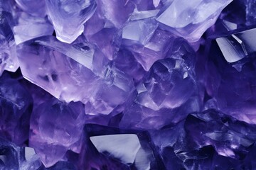 Violet indigo ice. Generative AI