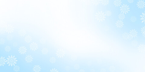 blue abstract background with snowflake