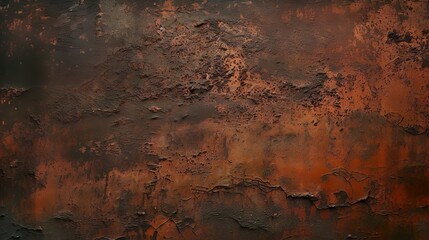Rusty old metallic iron texture background steampunk wallpaper - obrazy, fototapety, plakaty