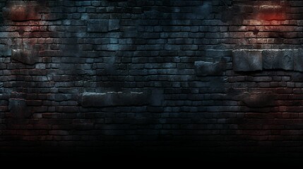 Obraz premium Dark stone brick wall texture wallpaper background