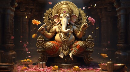 Happy Ganesh Chaturthi, Generative ai.