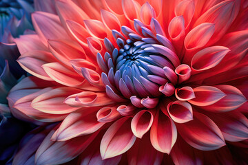 Pink Dahlia Petals