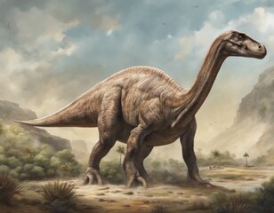 Fototapeta premium Brachiosaurus dinosaur