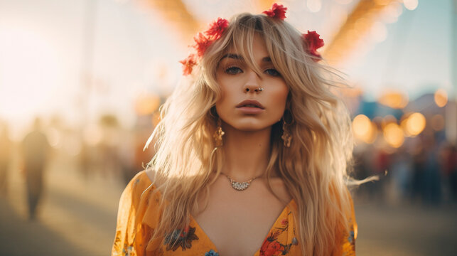 Sunny Days and Festival Plays: Coachella Chronicles, Generative AI