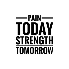 Motivational Gym Quote Illustration Sign