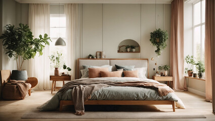 Scandinavian-Style Bedroom