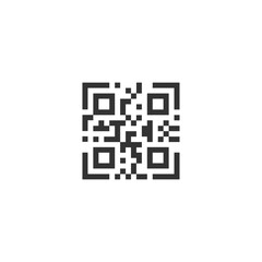 QrCode Symbol Vector illustration Icon