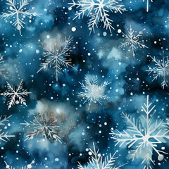 Fototapeta na wymiar Christmas seamless floral pattern Seamless Digital Paper Background, floral stars