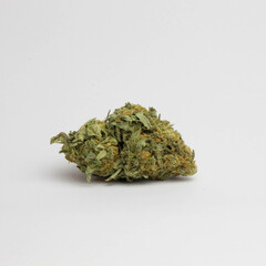 Close Up of Medicinal Marijuana, Product Shot, God Green Crack