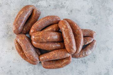 Nduja: The Spicy Secret Ingredient on top of the concrete countertop.