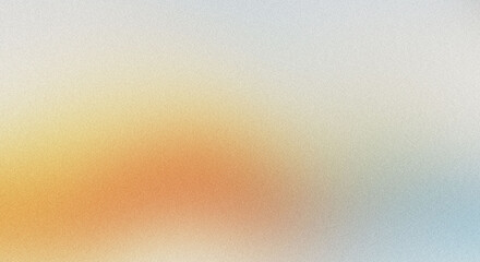 white orange blue , empty space grainy noise grungy texture color gradient rough abstract background , shine bright light and glow template - obrazy, fototapety, plakaty