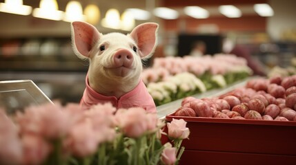 Pig in the Supermarket