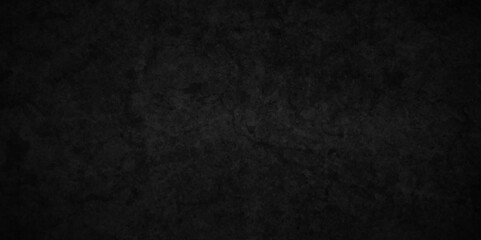 Black stone wall texture grunge rock surface. dark gray background backdrop. wide panoramic banner. old wall stone for dark black distressed grunge background wallpaper rough concrete wall. 