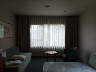 luxury hotel room in nagano japan.