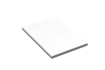 Magazine cover with transparent background