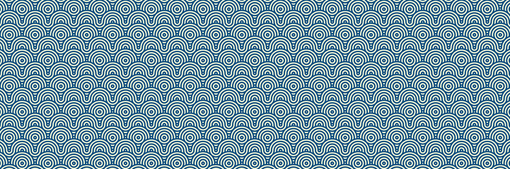 Seamless asian background pattern. Autumn oriental premium design. Traditional japanese vintage ornament.