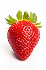Strawberry isolated on white background.