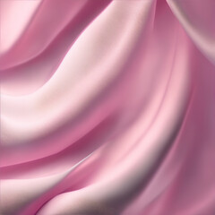 Fototapeta premium pink silk background - Pink satin fabric - silk background - Generative AI