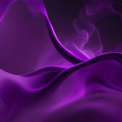 abstract background - Purple satin fabric - silk background - Generative AI