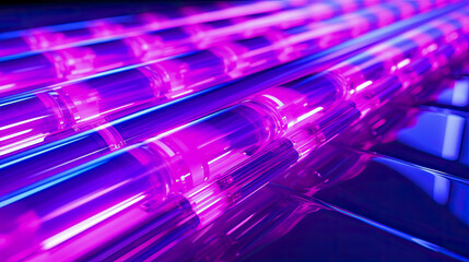 Abstract Backdrop, Wallpaper, Neon Connectivity, Fiber Optic Displays