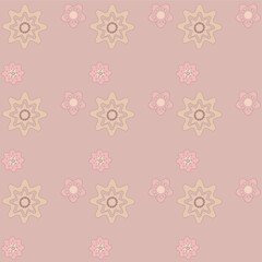 seamless pattern with flowers