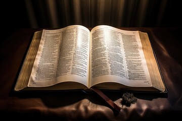 Open Bible Revealing Psalm 94