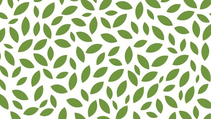 green leaves pattern