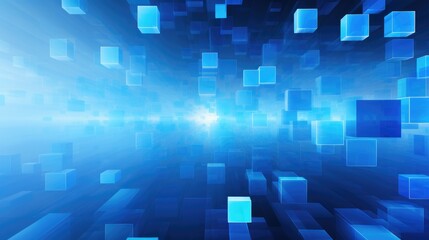 Blue abstract business background