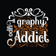 Typography Masterpiece Wear Your Words with Style on Our Premium Cotton T-shirt - Make a Statement with Every Step
