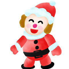 cartoon santa claus