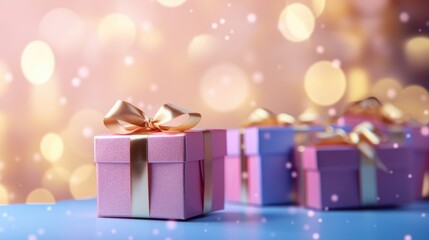 Fototapeta premium Christmas gift