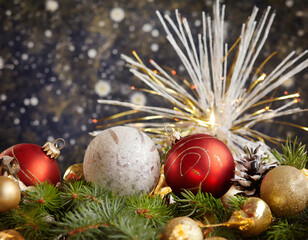 Decorative Christmas Concept