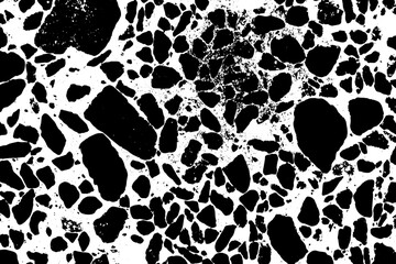 Obraz premium Rustic grunge vector texture with grain and stains. Abstract noise background. Weathered surface. Dirty and damaged. Detailed rough backdrop. Vector graphic illustration with transparent white. EPS10.