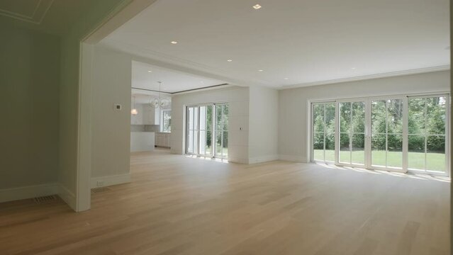 Modern Luxurious Kitchen Interior Design, move camera