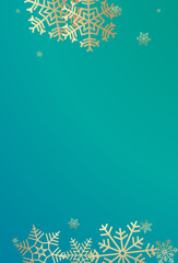 Fototapeta na wymiar White Snowfall Vector Bronze Background. Sky