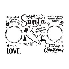 Christmas Santa tray-6