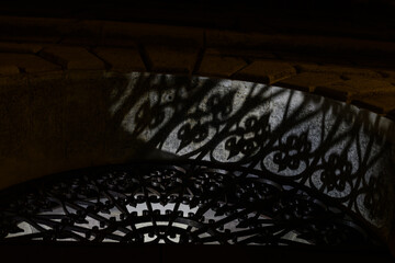 shadows from a porch in venice