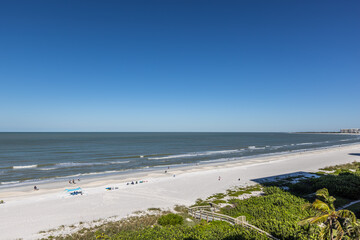 Marco Island South Beach from the Apollo condo Florida
