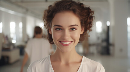 portrait of a beautiful woman