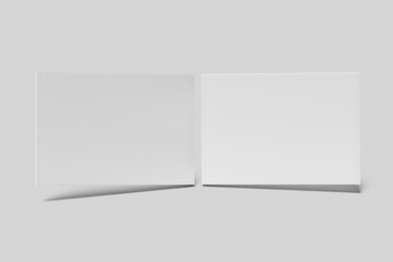 BLANK A4 LANDSCAPE MAGAZINE MOCKUP