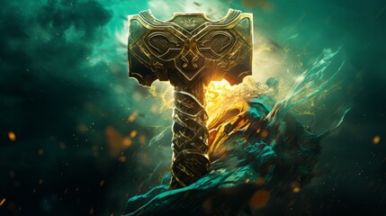 Mjölnir - thor´s hammer from the norse mythology

