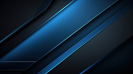 Stainless modern blue metallic textured black background. AI generated image
